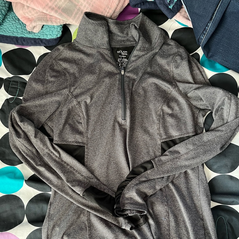 danskin quarter zip athletic size medium